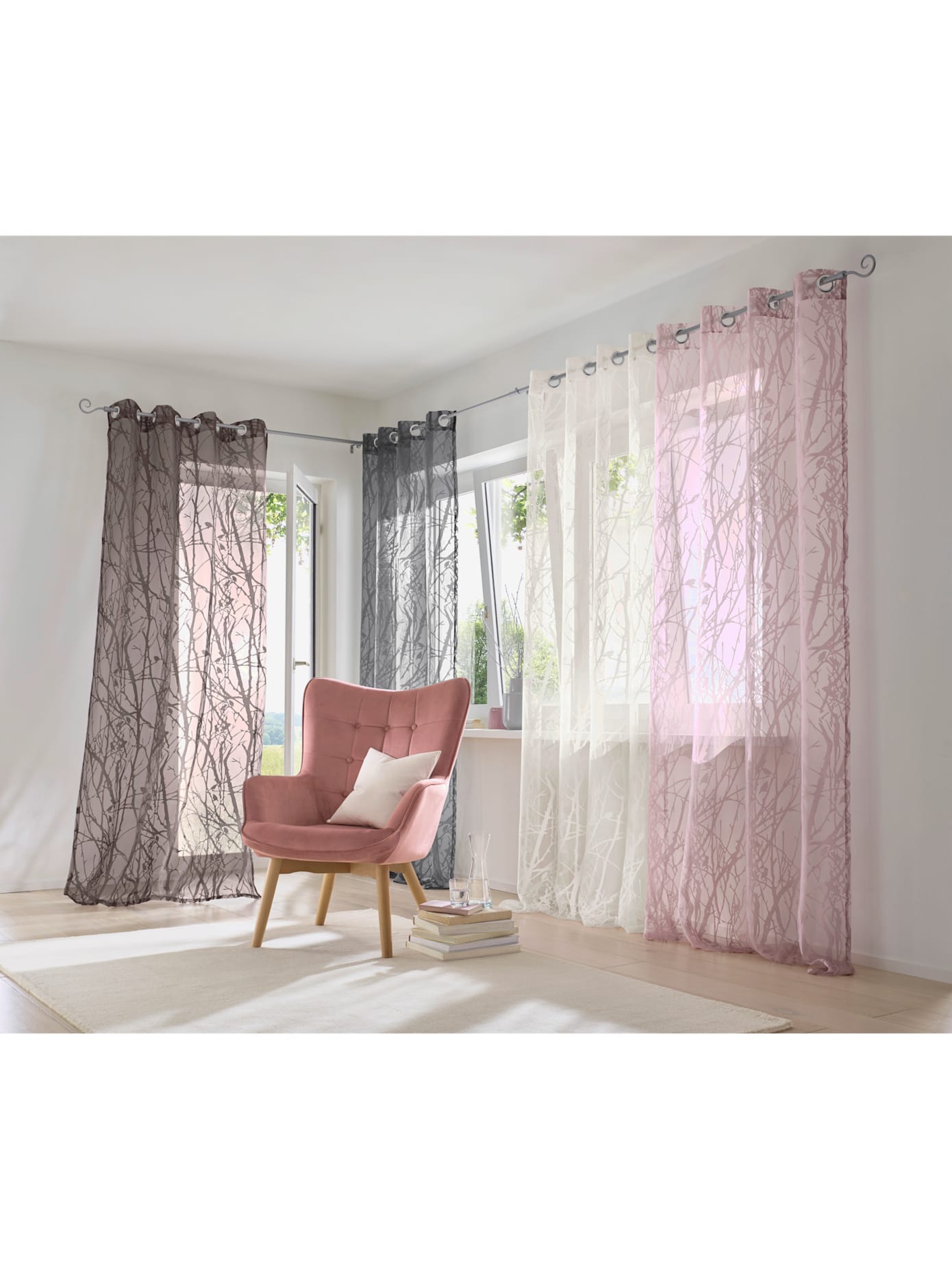 Store décoratif 4 longueurs disponibles