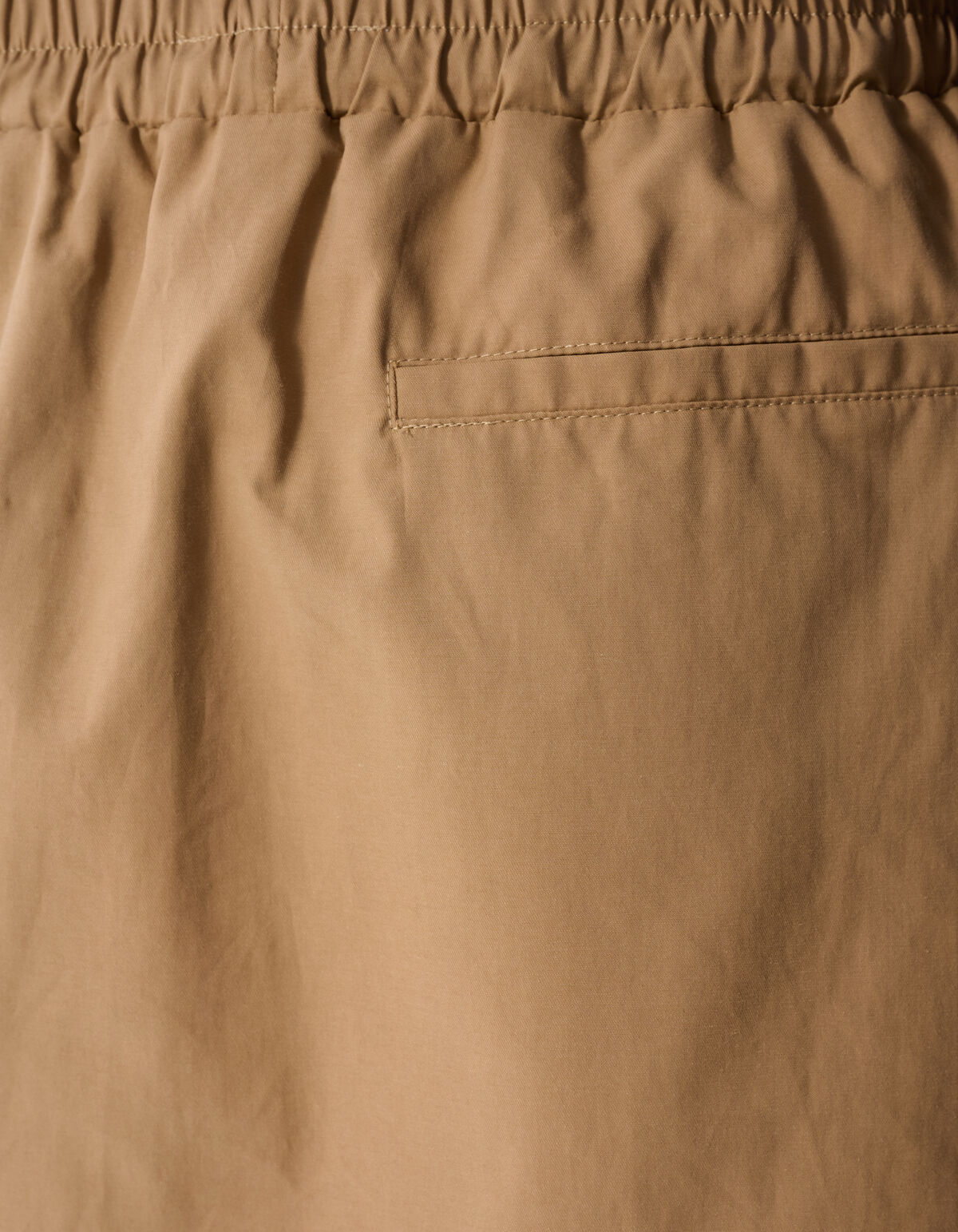 Cargo Strass Mini Rok Beige