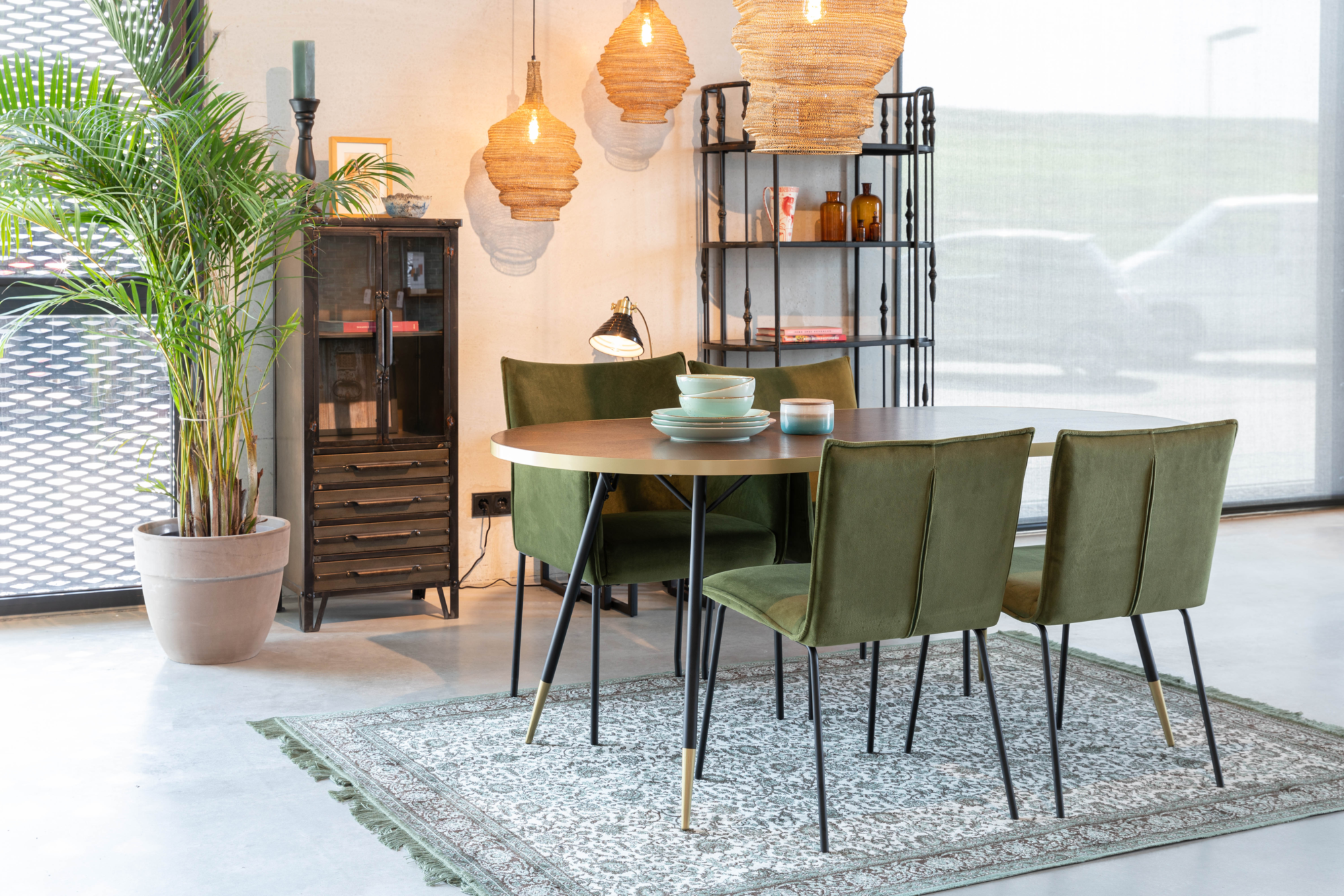 Eettafel Denise ovaal Ovaal