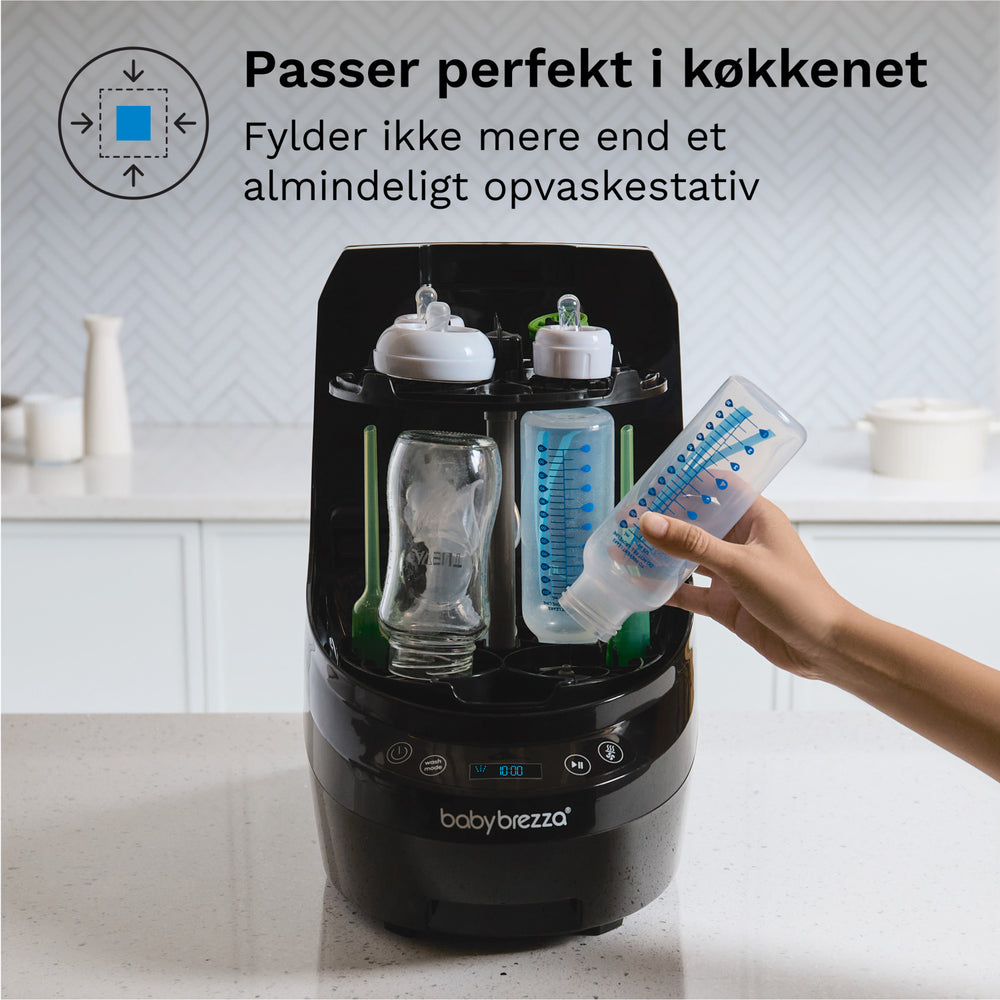 Køb Baby Brezza Black Flaske Washer Pro
