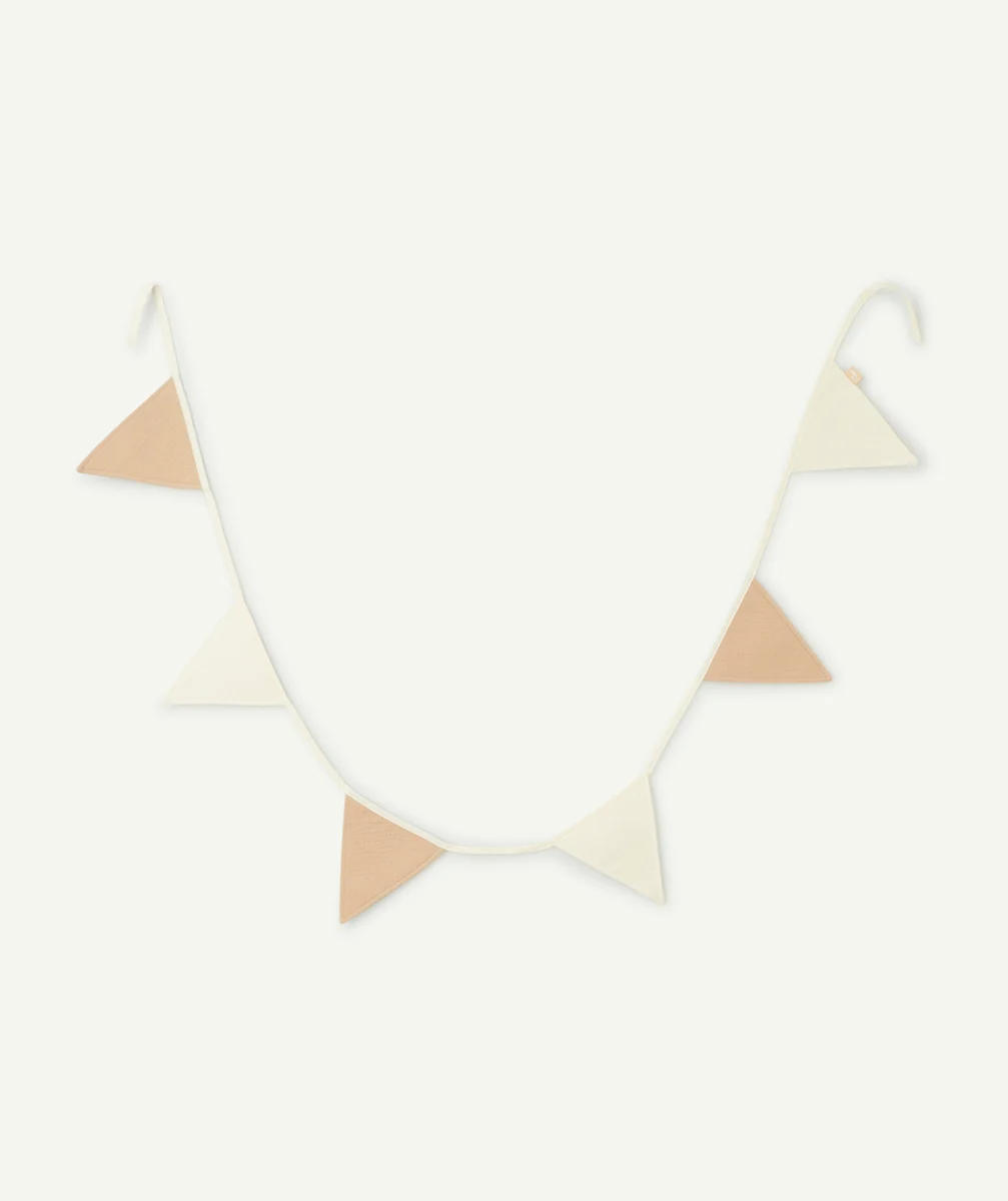 JOLLEINLIGNE DE DRAPEAU PARTY 200x17CM EN GAZE DE COTON