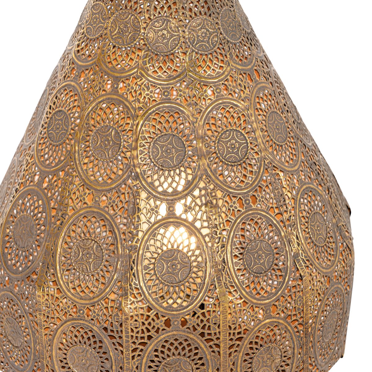 Oosterse tafellamp goud 26 cm - Mowgli