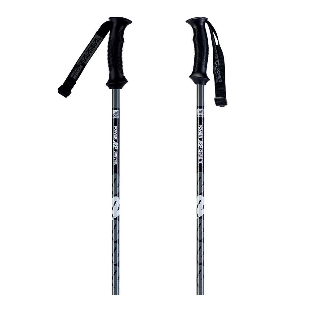 K2 POWER COMPOSITE - Bâtons ski Homme gunmetal
