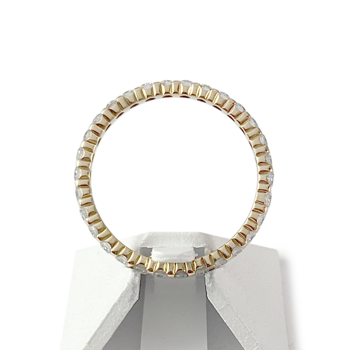 Bague d'occasion or 750 jaune diamants