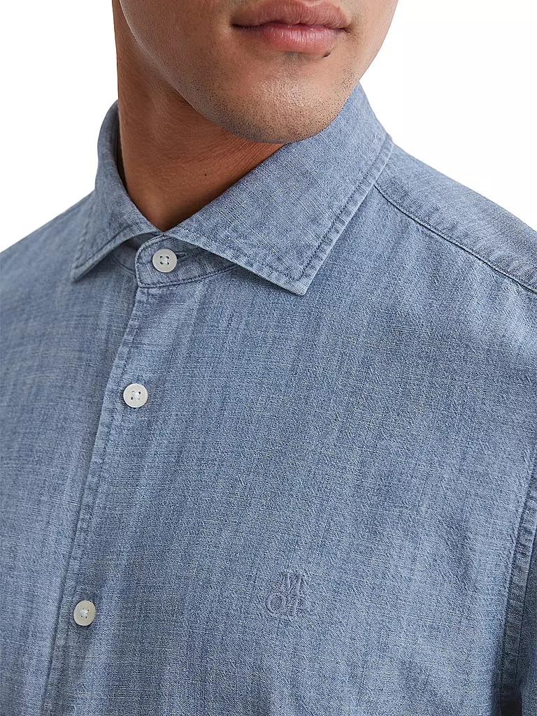 MARC O'POLO Hemd Regular Fit  hellblau