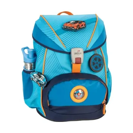 DerDieDas Schulrucksack-Set ErgoFlex Exklusiv Superflash Supercar, 5-teilig
