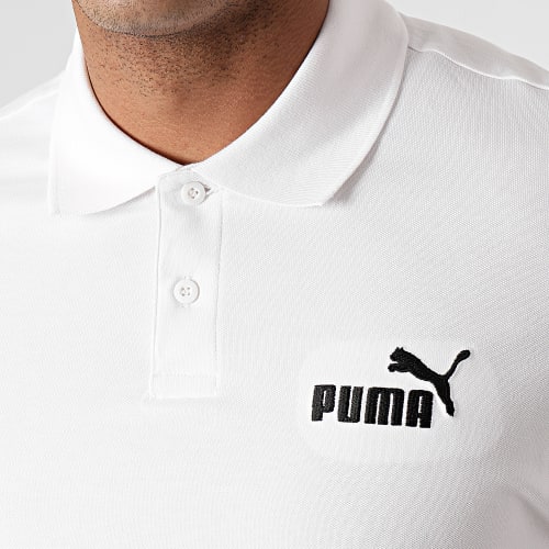 Polo Manches Courtes Essential Logo Pique 586674 Ecru