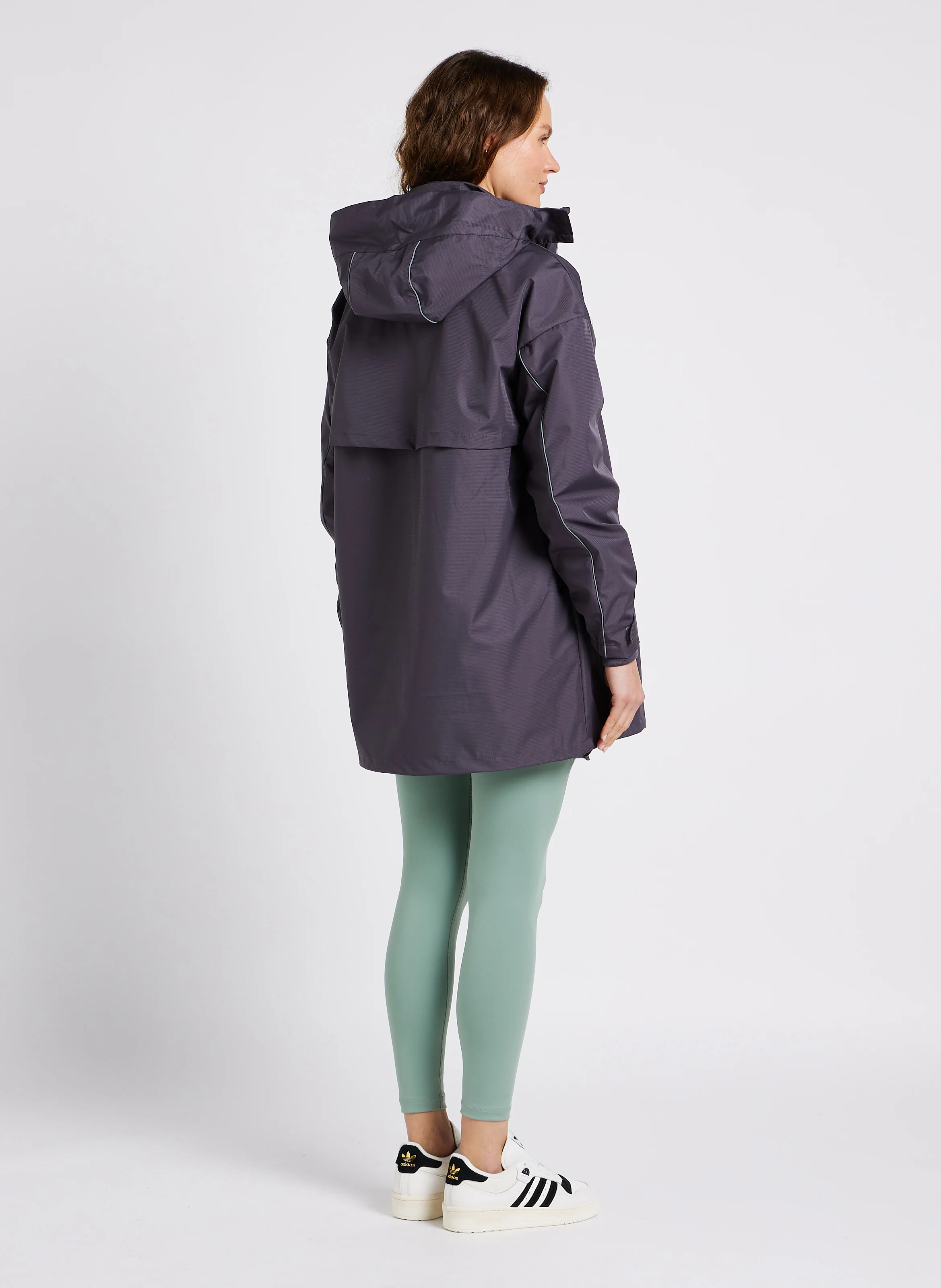 JORDANA - Imperméable à capuche| Gris