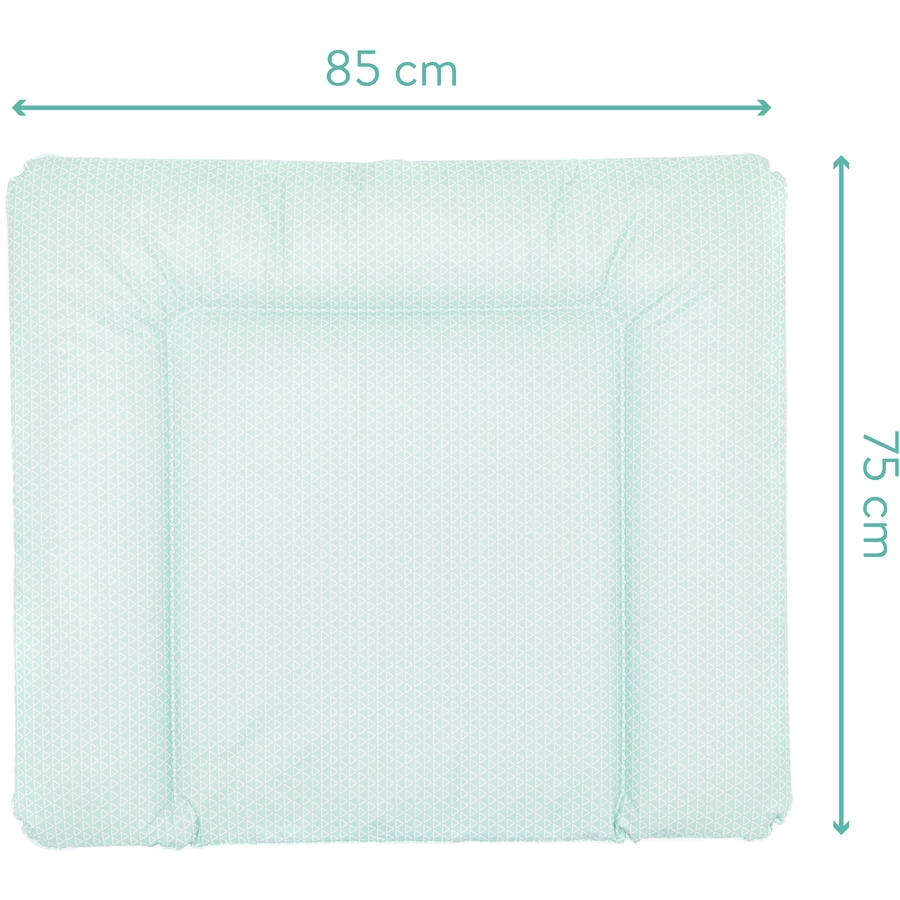 fillikid Wickelauflage Softy Large mint triangle 75x85 cm