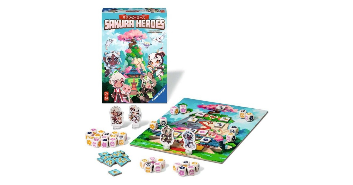 RavensburgerSakura Heroes Dobbelspel