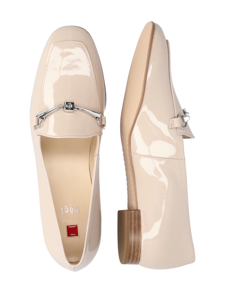 Lackleder Slipper