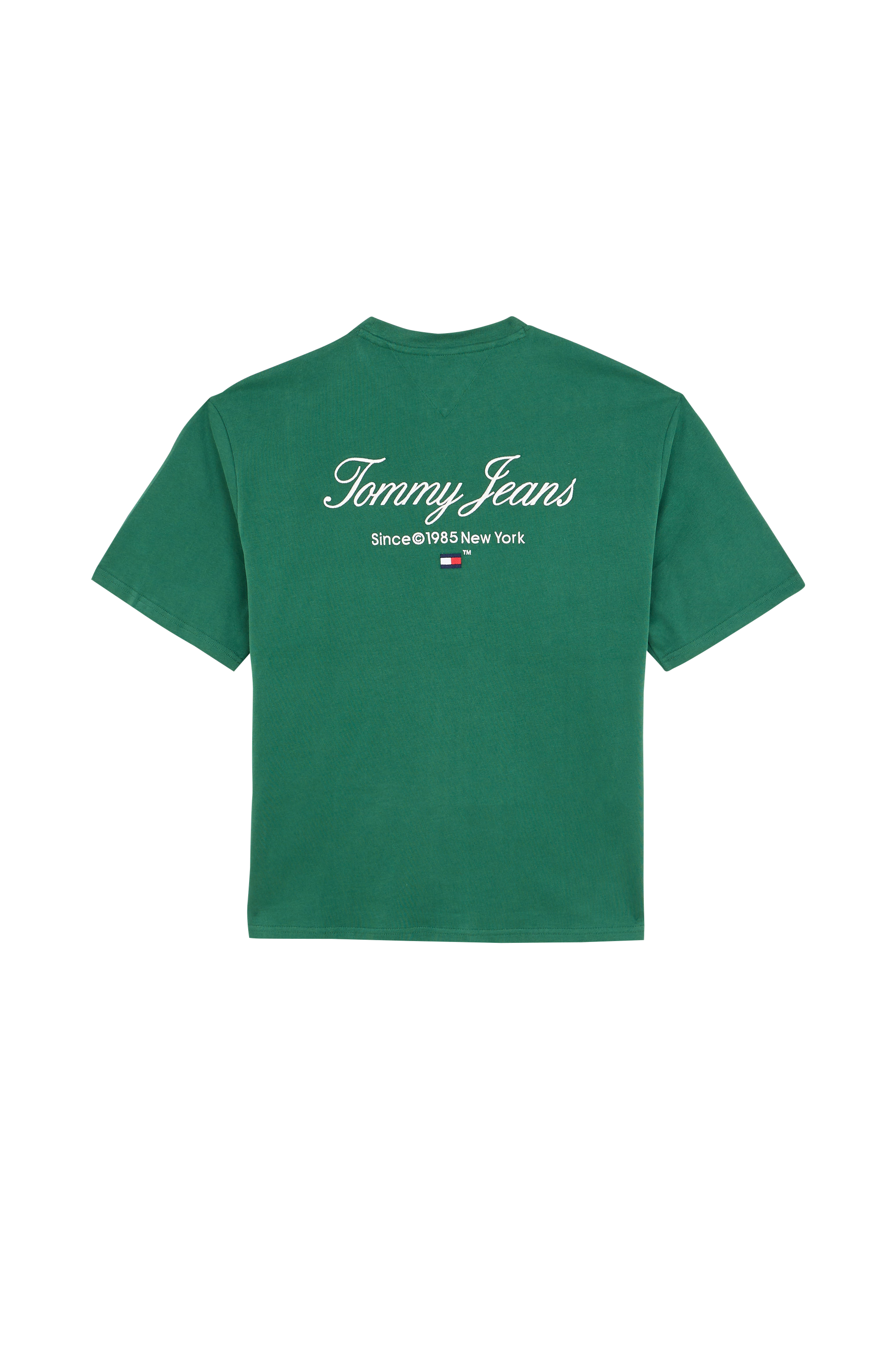 TOMMY JEANS T-shirt TJM OVZ TJ SERIF LUX Vert