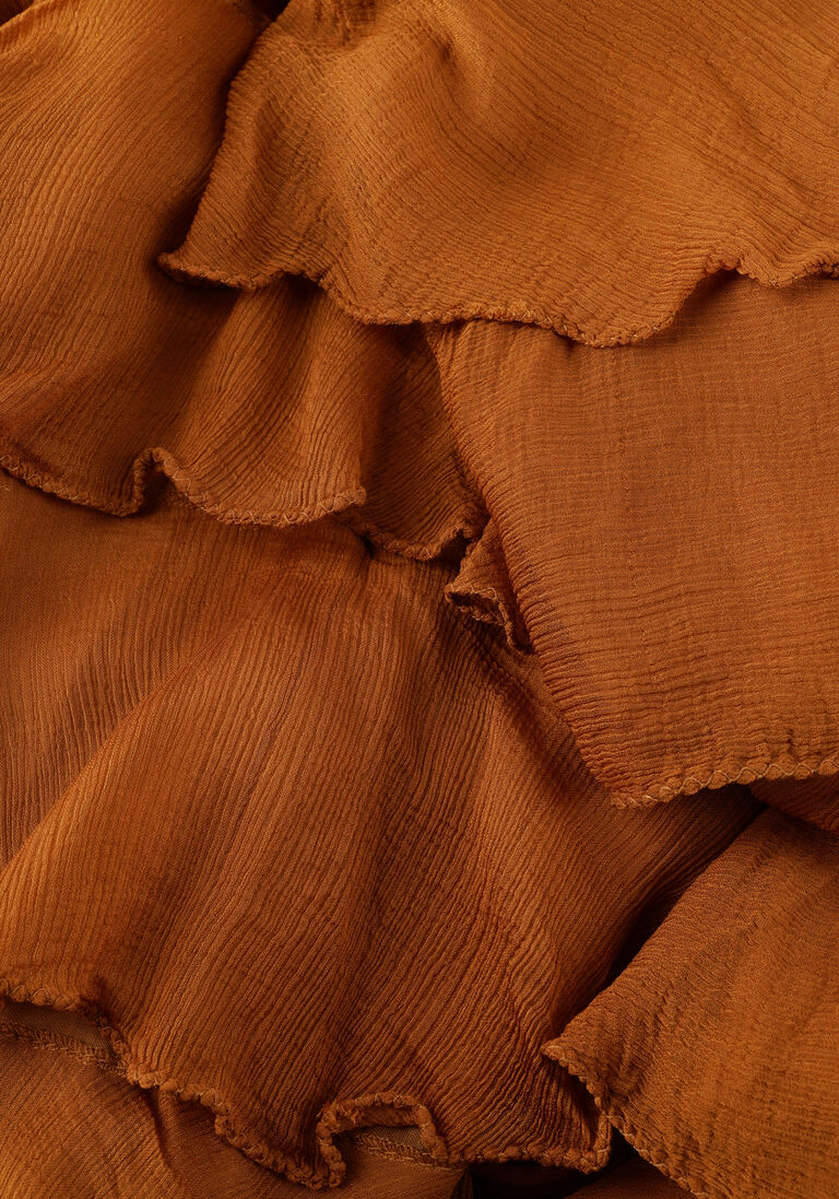bruine mes demoiselles maxirok cherry