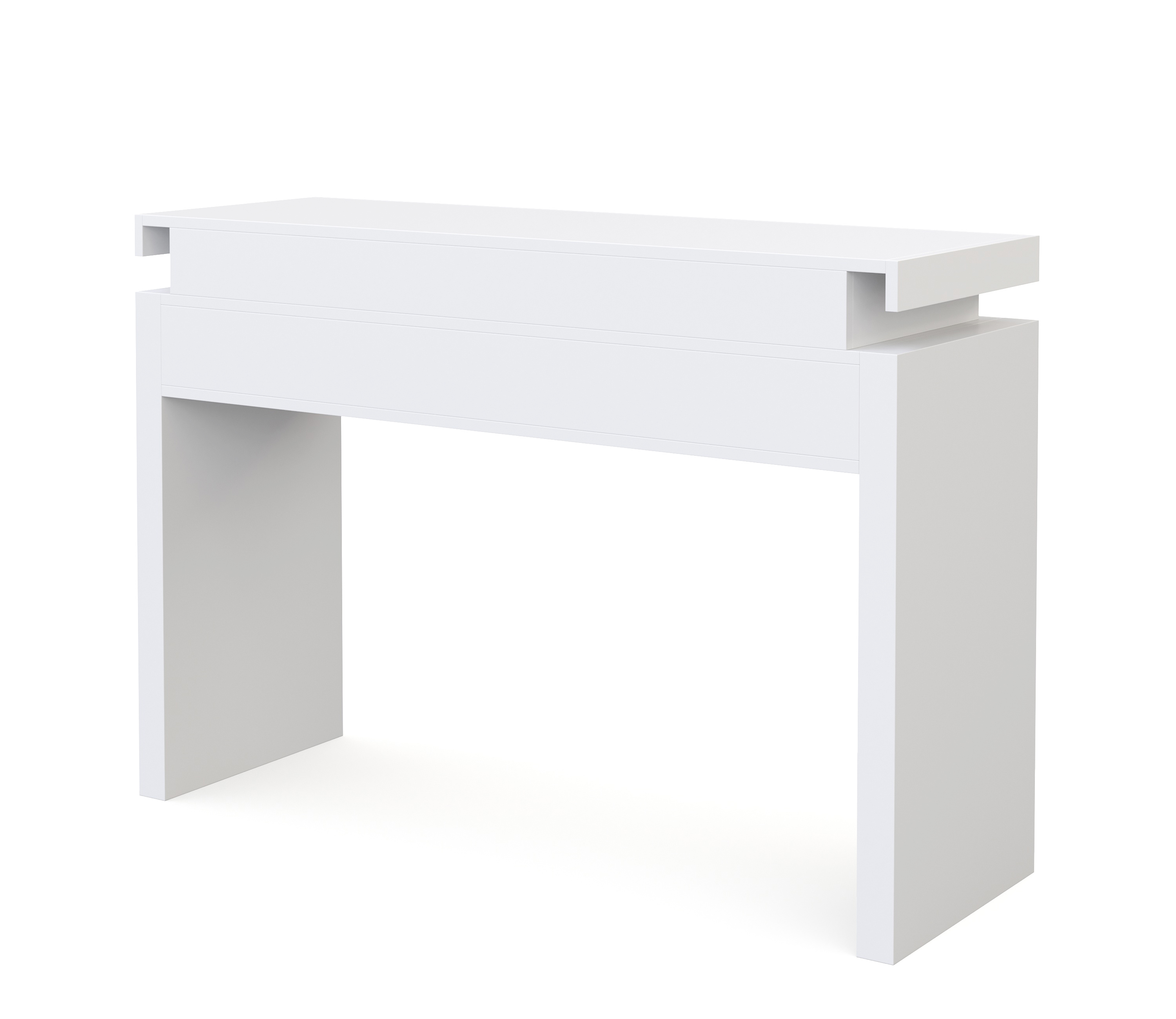 Konsolentisch LED FRANCO 120 x 83 cm weiss