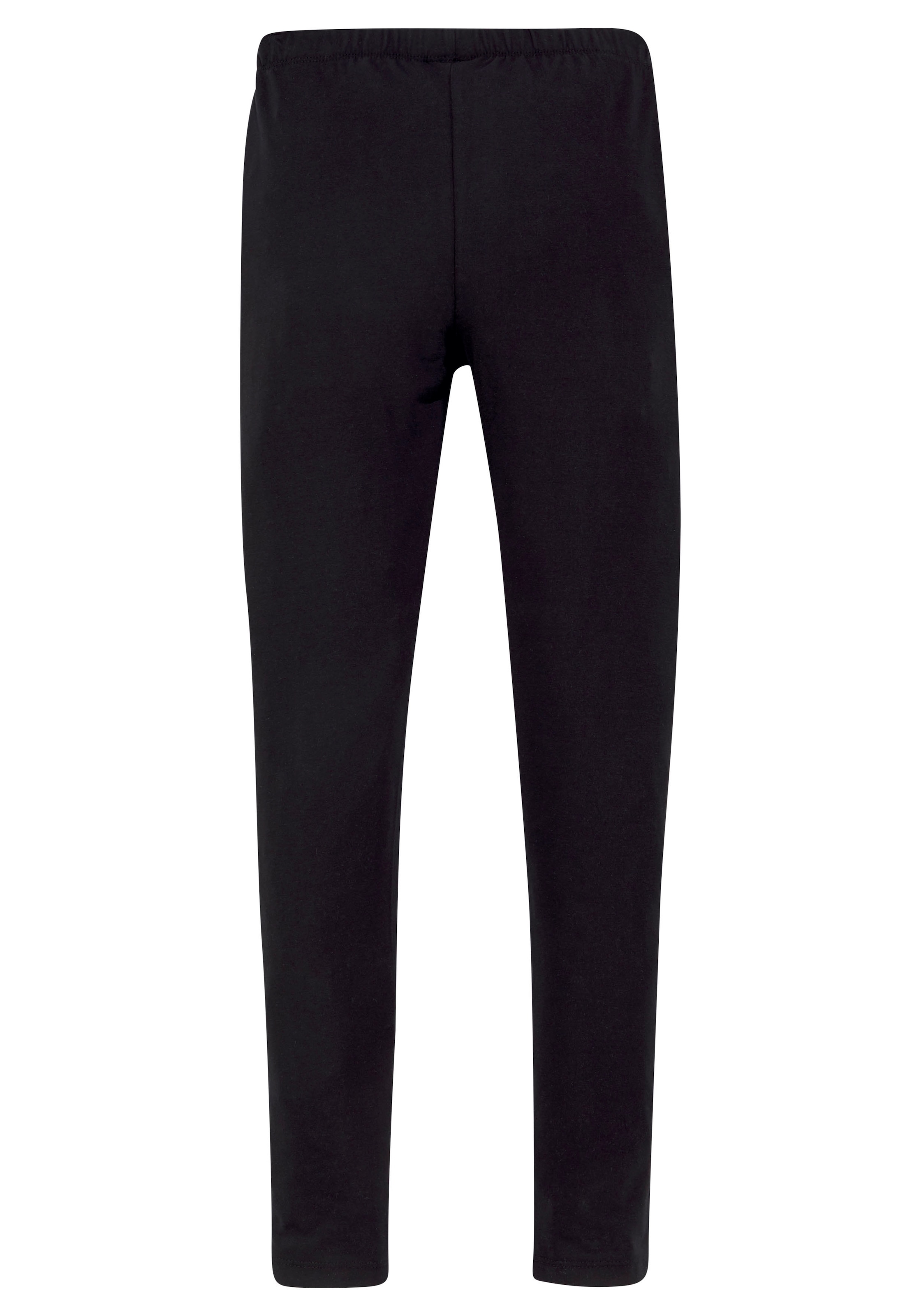 KIDSWORLD Leggings »Stretch-Leggings mit New York Print«  mit Beindruck