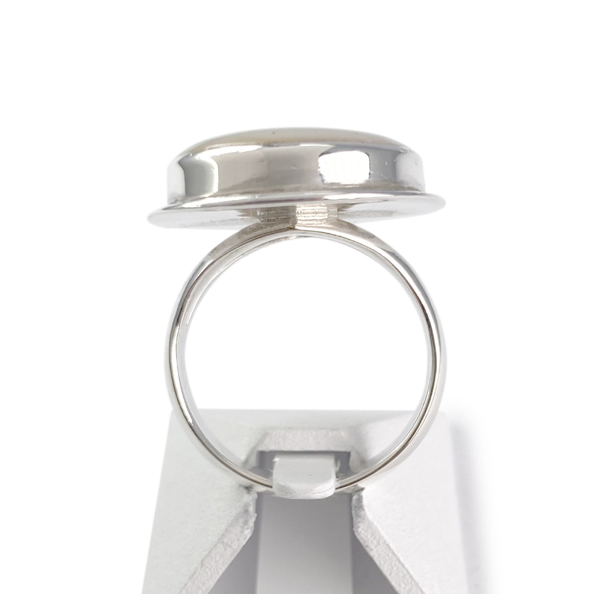 Bague d'occasion argent 925 nacre