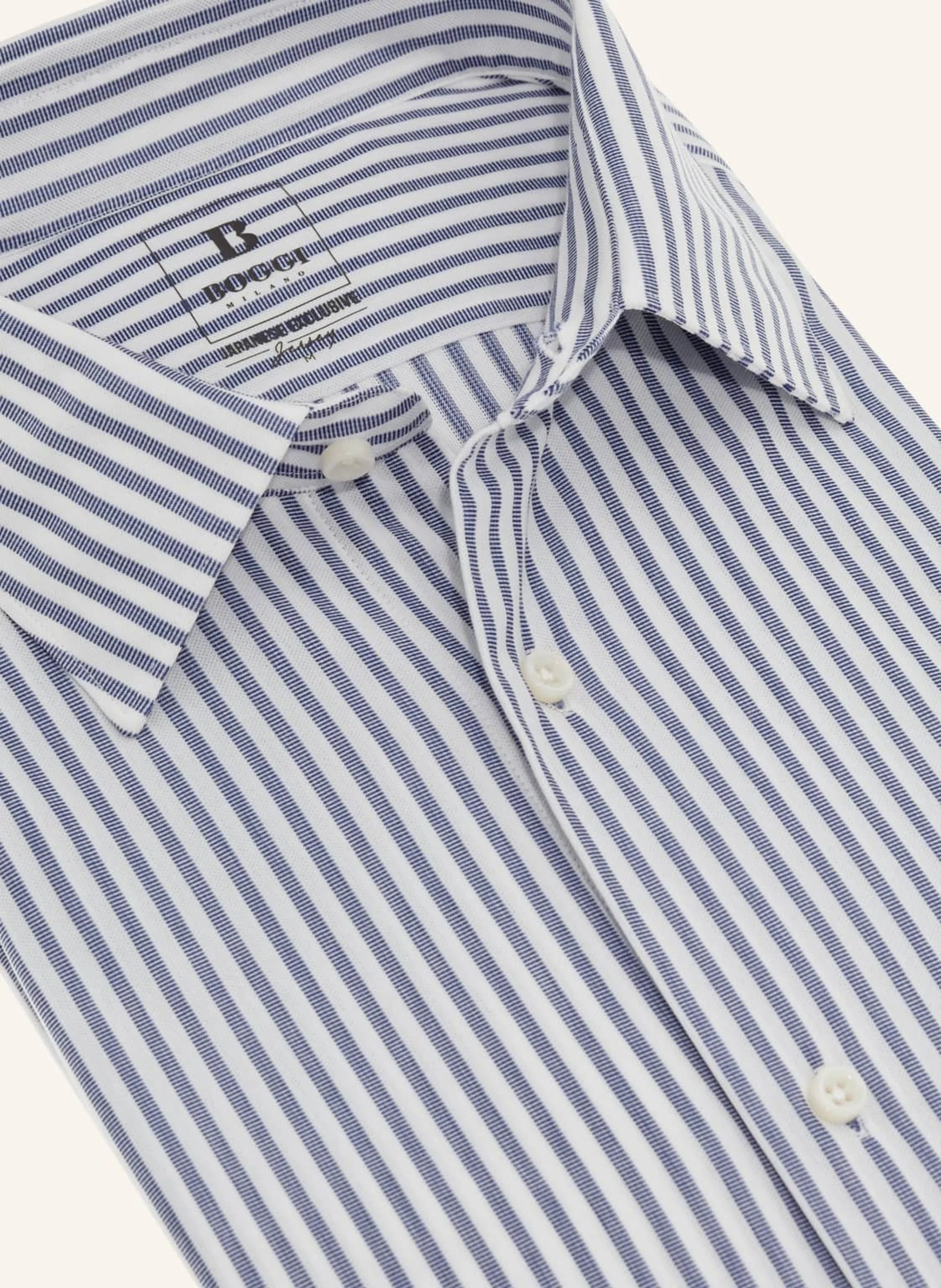 BOGGI MILANO Jerseyhemd Regular Fit