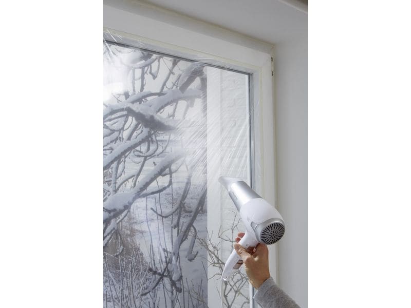 tesa Thermo Cover Fensterisolierfolie 4 x 1.5 m Durchsichtige Fensterisolierfolie