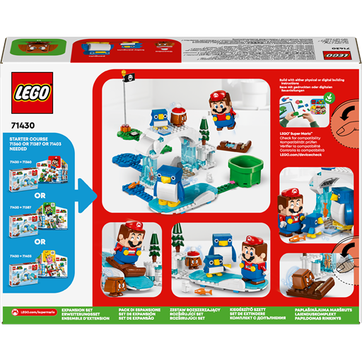 LEGO Super Mario Familien Penguin På Sneeventyr - Udvidelsessæt - 71430