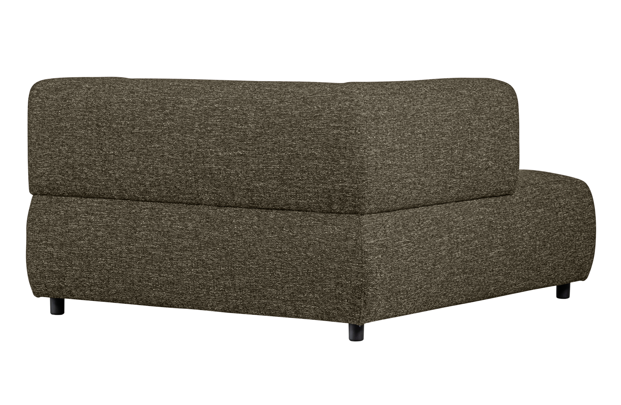 WOOOD 1,5-zits chaise longue met arm links Louis- Melange Louis 1,5-zits chaise longue met arm links Melange - Sage Leaf