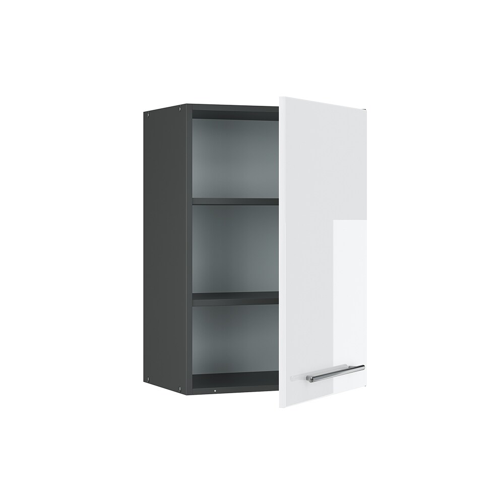 VICCO Hängeschrank 50 cm Weiß Hochglanz Küchenschrank Hängeschrank Küchenzeile Fame-Line