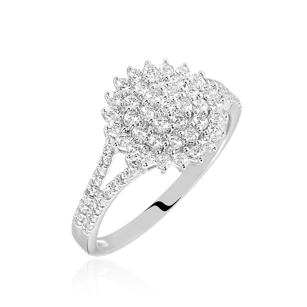 Bague Or Blanc Mirel Oxyde