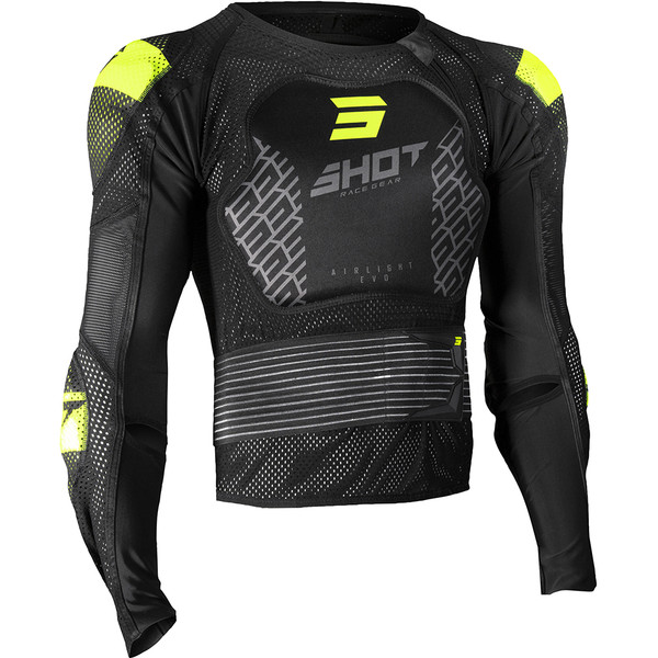 Shot - Gilet Airlight 2.0 Noir / Jaune