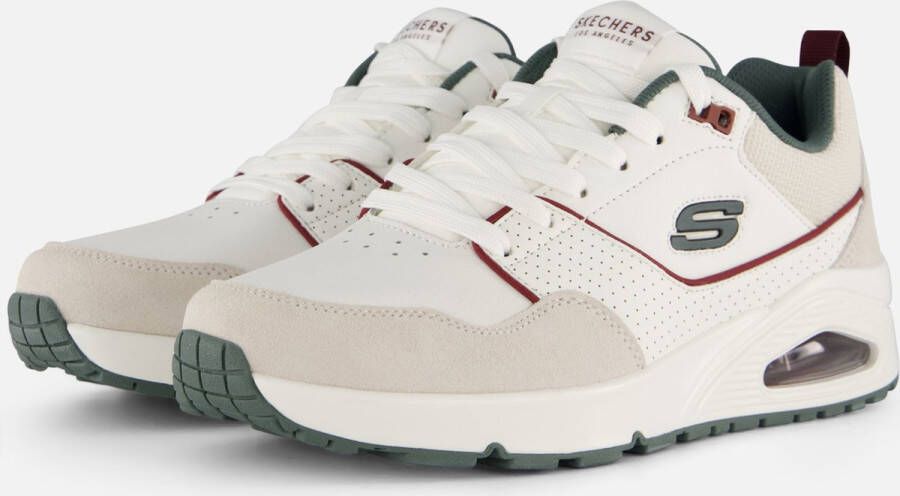 Skechers Retro One Sneaker met Air-Cooled Memoryfoam White Heren