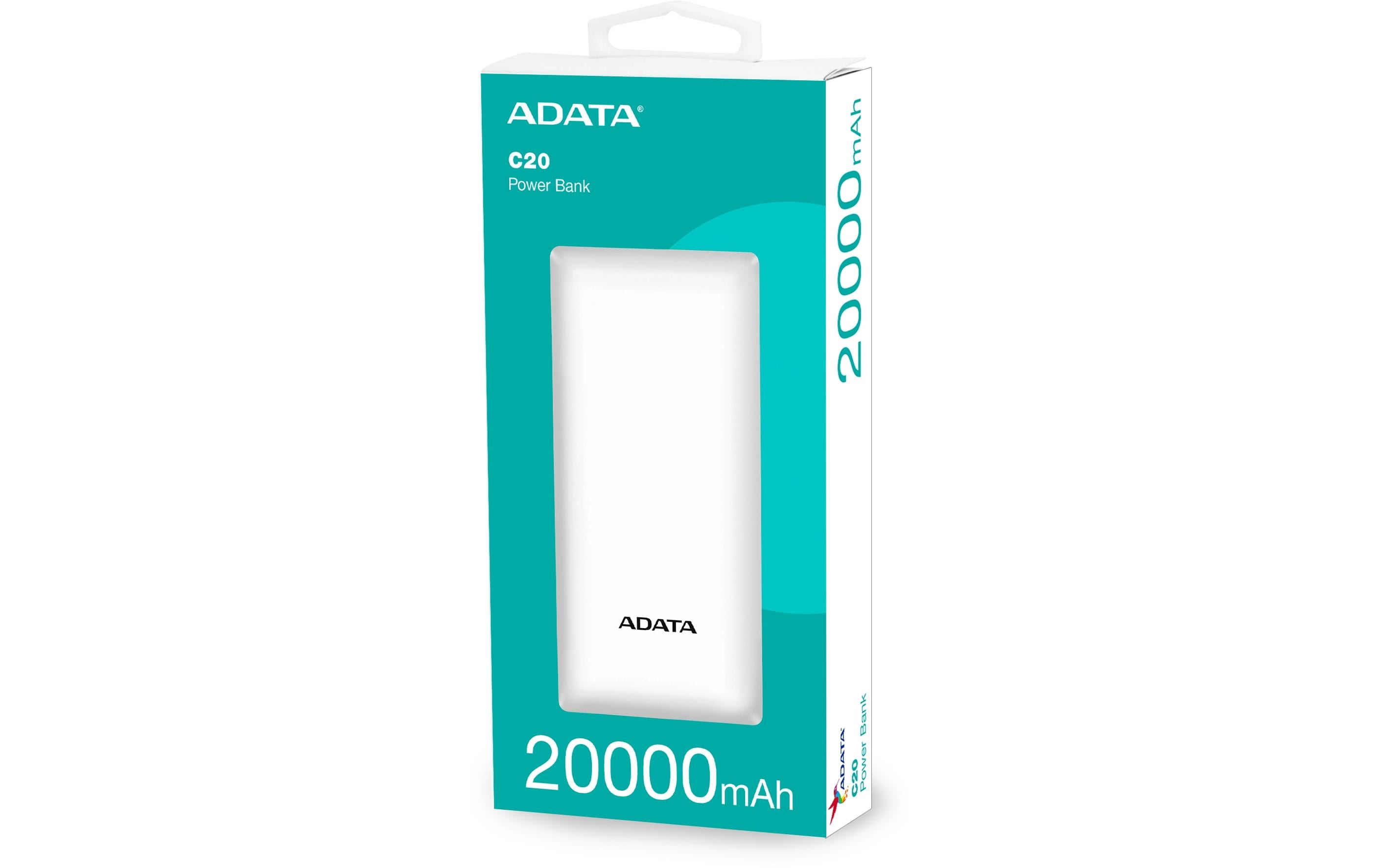 Powerbank C20 12600 mAhStarke Power Bank für gleichzeitiges Laden von 3 Geräten