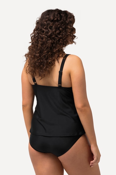 Tankini, Glitter, Softcups, Träger verstellbar, recycelt