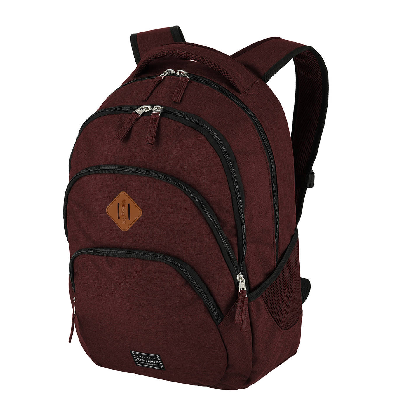Travelite rugzak Basics bordeauxrood