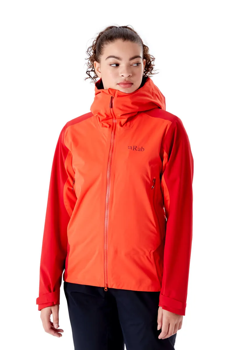 Rab Kinetic Alpine 2.0 Jacket Wmns  Red Grapefruit