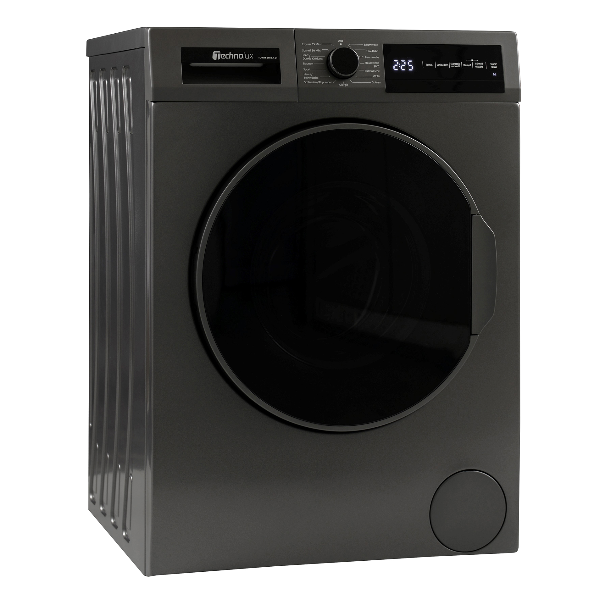 TECHNOLUX Waschmaschine TL-WM-1459-A-DI - Dark Inox - 9 kg - A