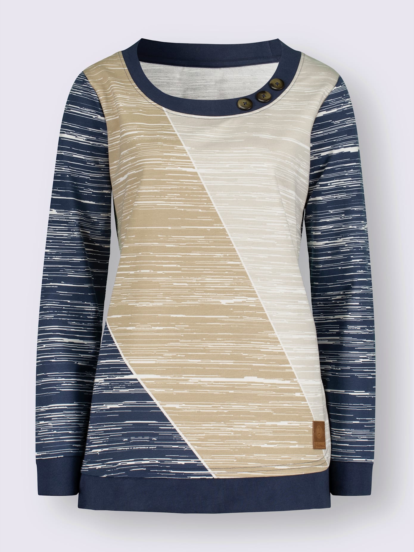 Sweat-shirt pur coton
