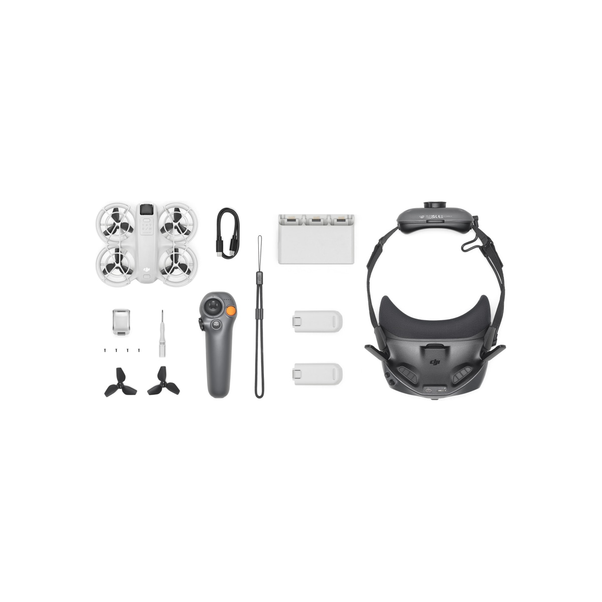 DJI Neo Motion Fly More Combo dronesett (hvit)