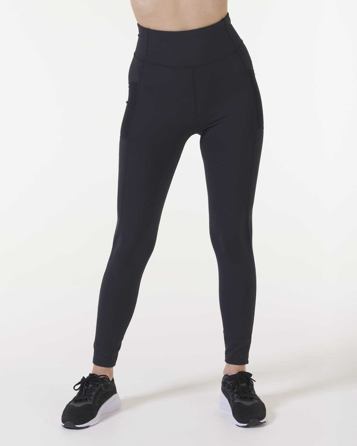 LEVITY Reform Mesh Pocket Tights Black