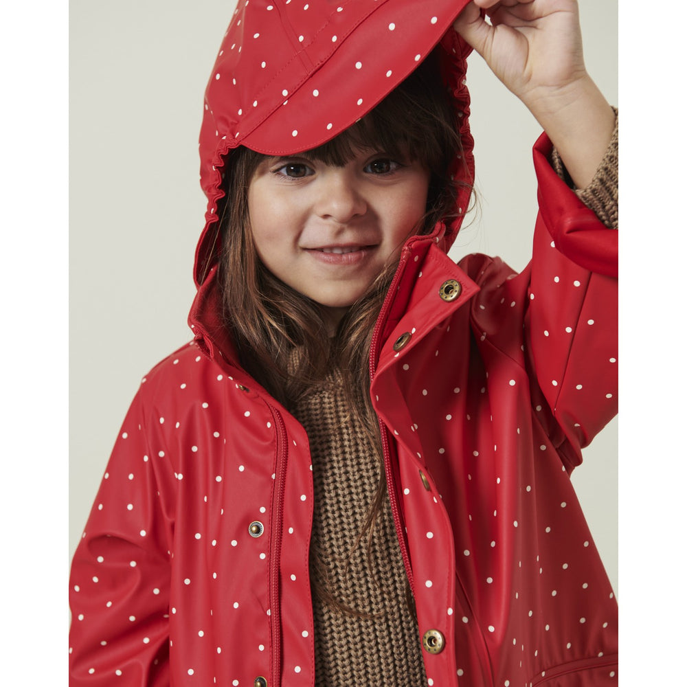Køb MarMar Rainwear Red Dew Dot October Jakke Outerwear