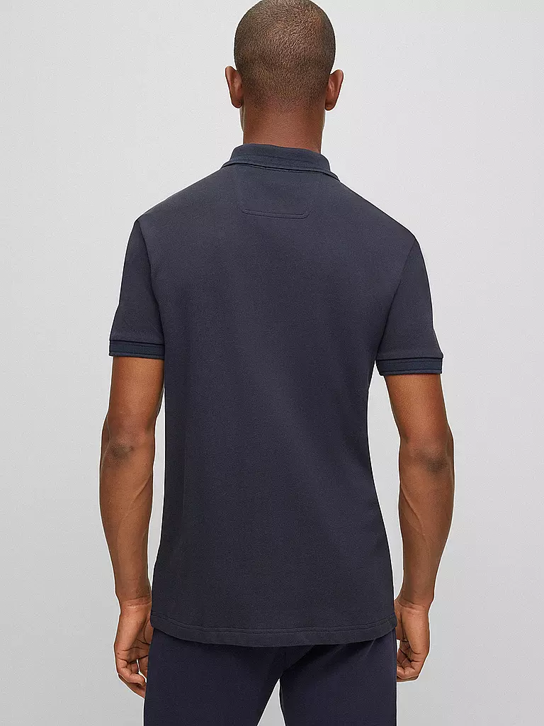 BOSS Poloshirt Regular Fit PADDY dunkelblau