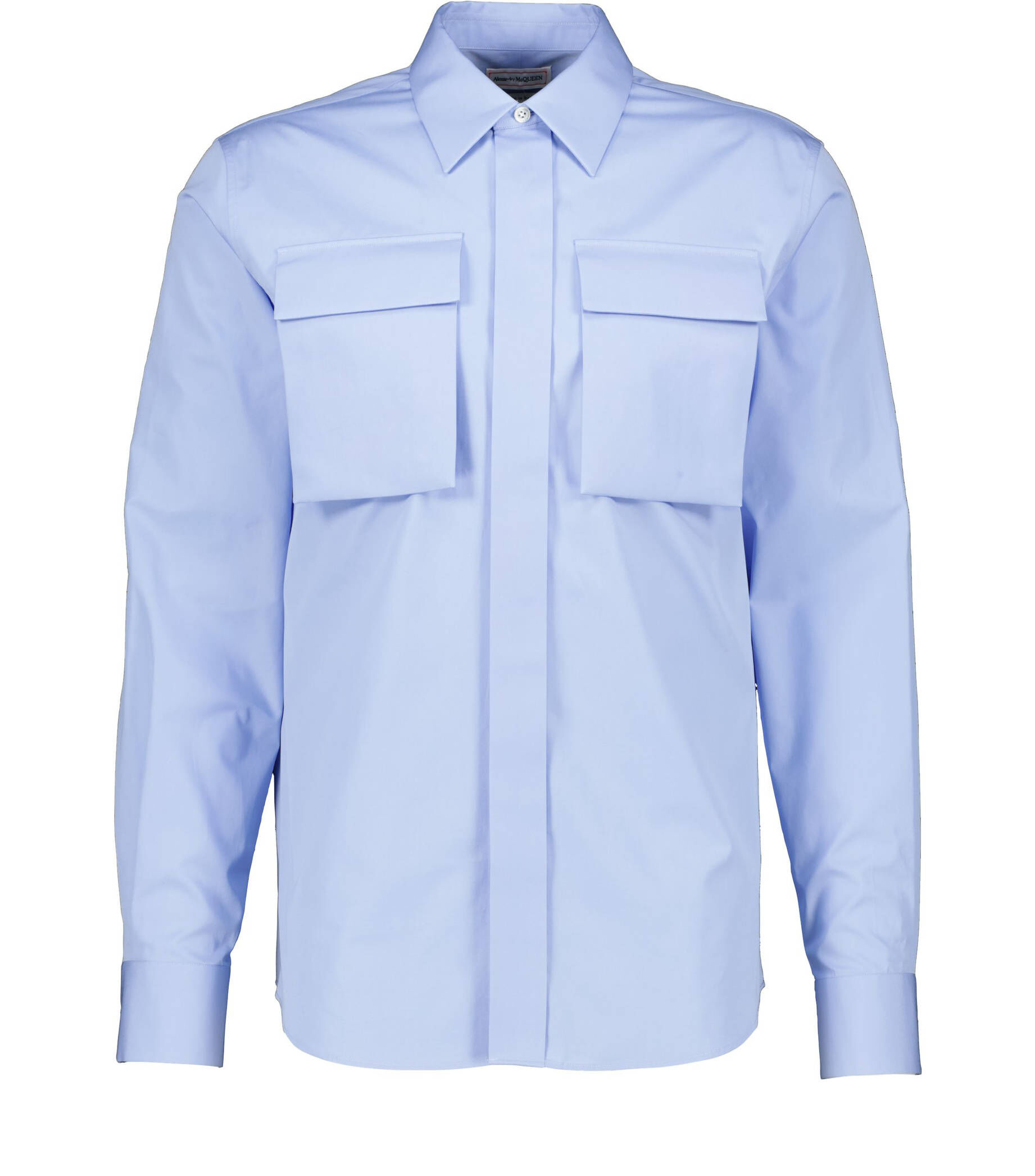 Alexander McQueen| Herren Hemd HIGH CHEST POCKET