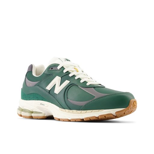New Balance 2002R Sneakers, Green/ Castelrock, 45.5