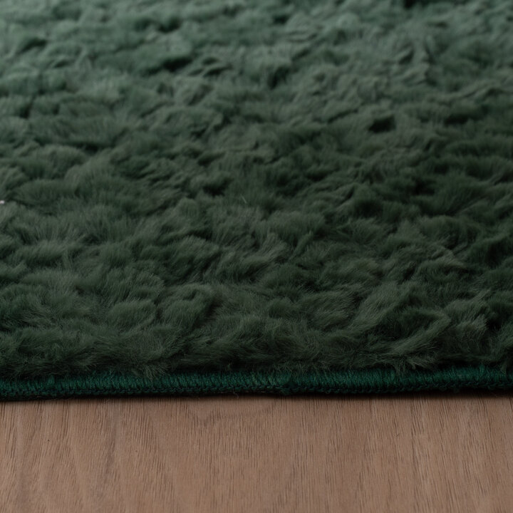Fluffy vloerkleed - Bobby Groen