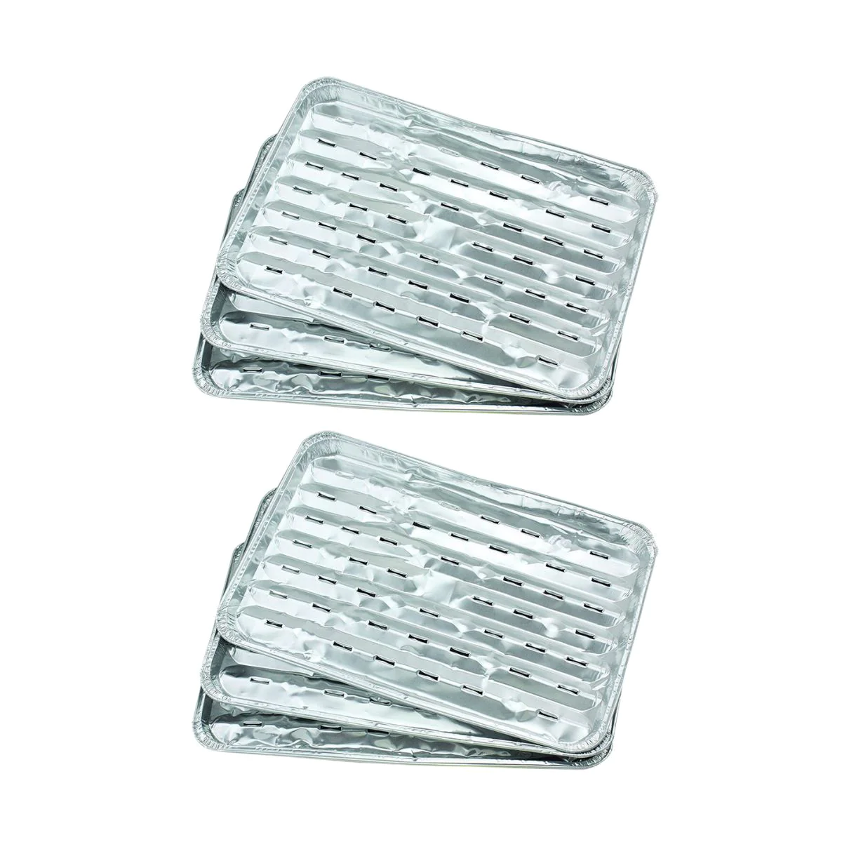 Lot de 10 barquettes en aluminium Fackelmann Barbecue Fackelmann