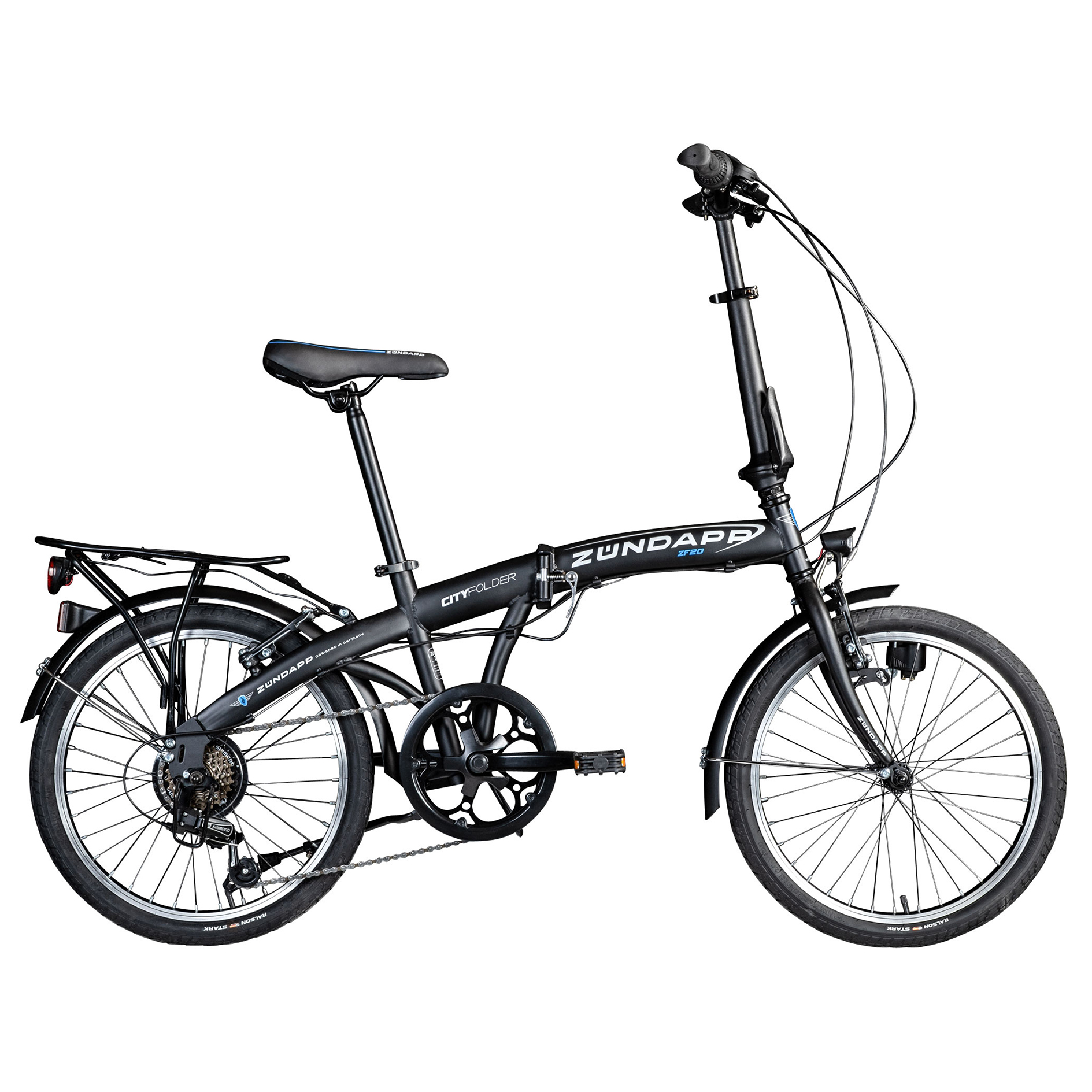 ZÜNDAPP Faltrad ZF20 - schwarz - 20''