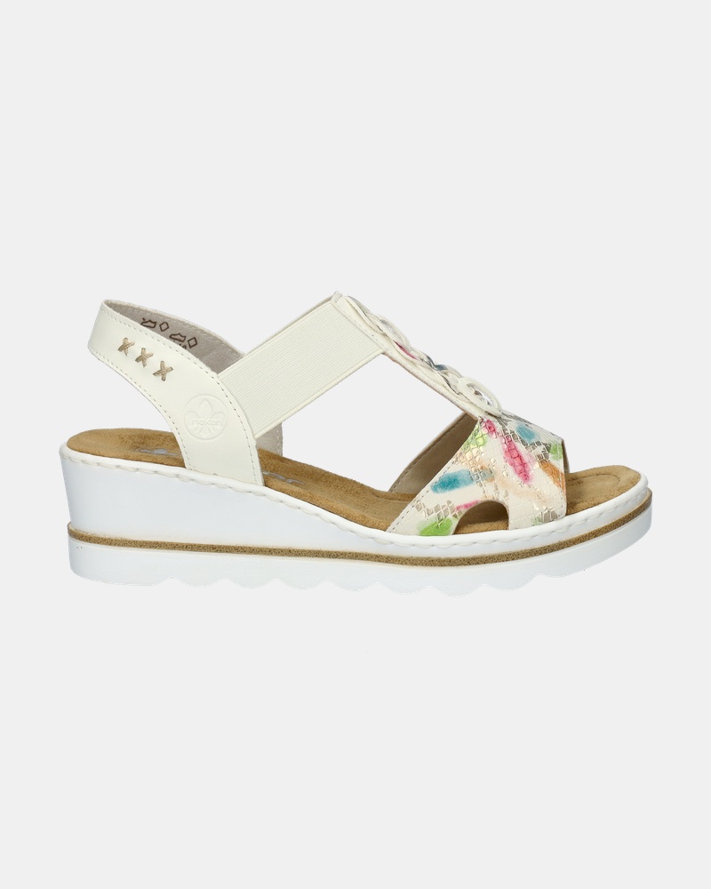 Rieker Sandalen  - wit