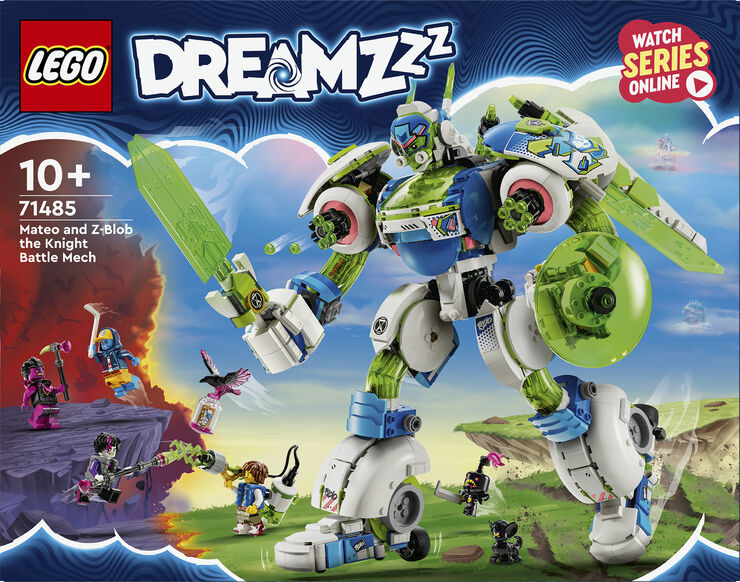 Lego Mateo og kamprobotten ridder-Z-Blob 71485
