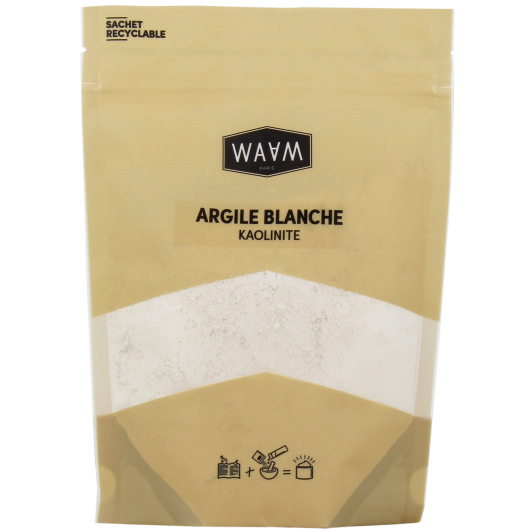 Argile blanche kaolinite Waam - Peaux sèches et sensibles