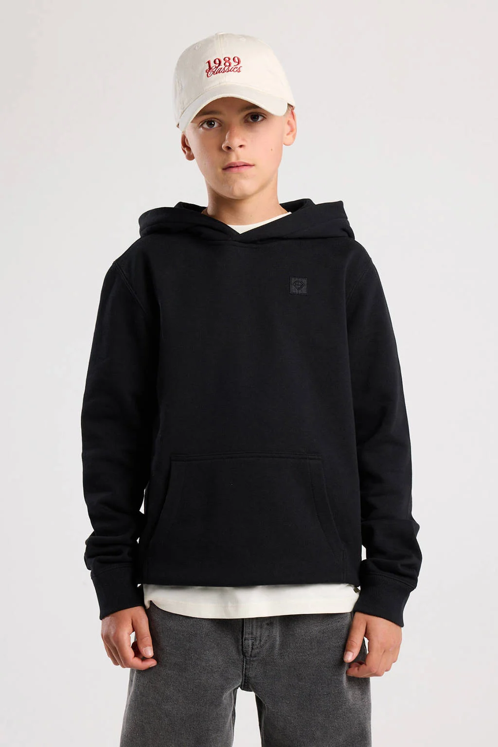 America Today hoodie zwart