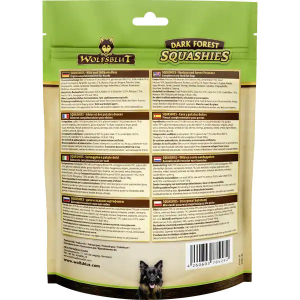 Hundesnack Squashies Dark Forest