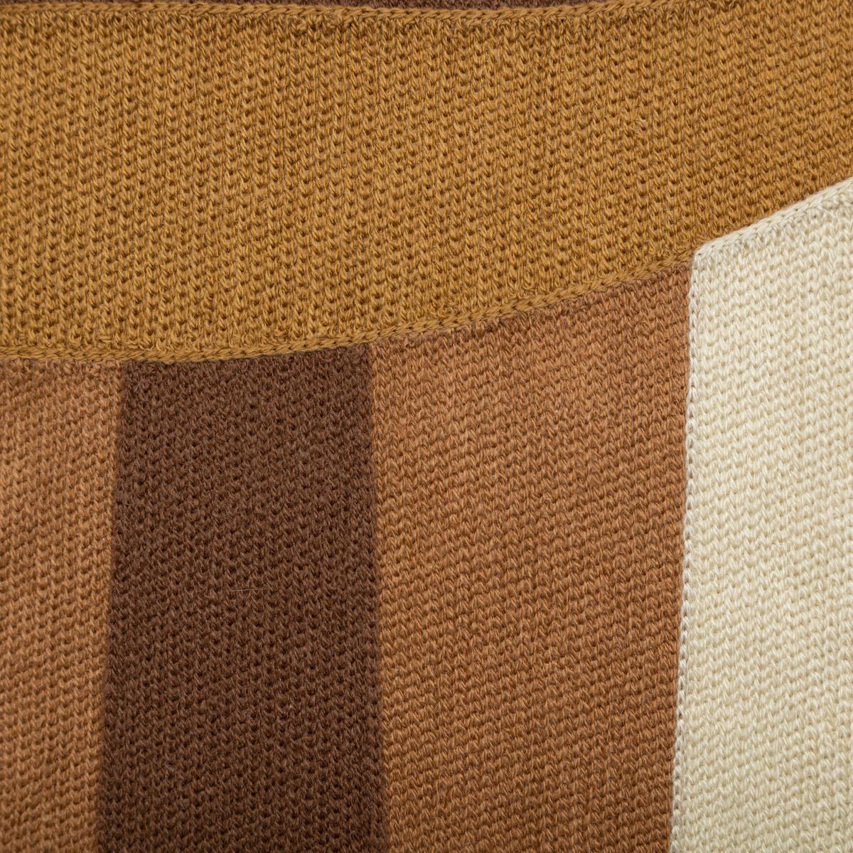 COUSSIN BRODE HARY MARRON 45X45CM
