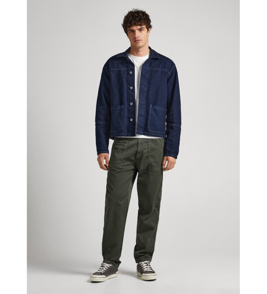 Calças chino verdes Pepe Jeans Nils Worker